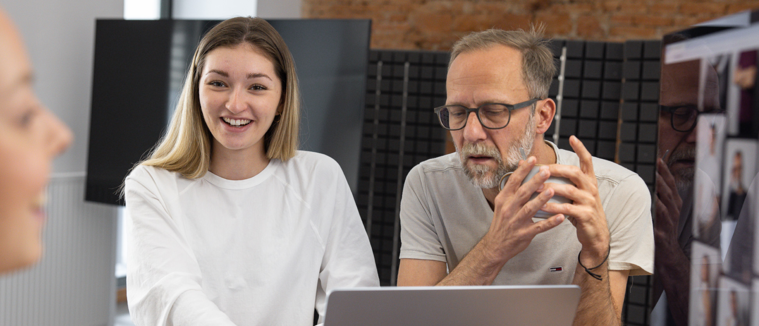Positionierungsworkshop bei NOSUN shaping brands, Hitti, Lea, lachen, Blog, NOSUN