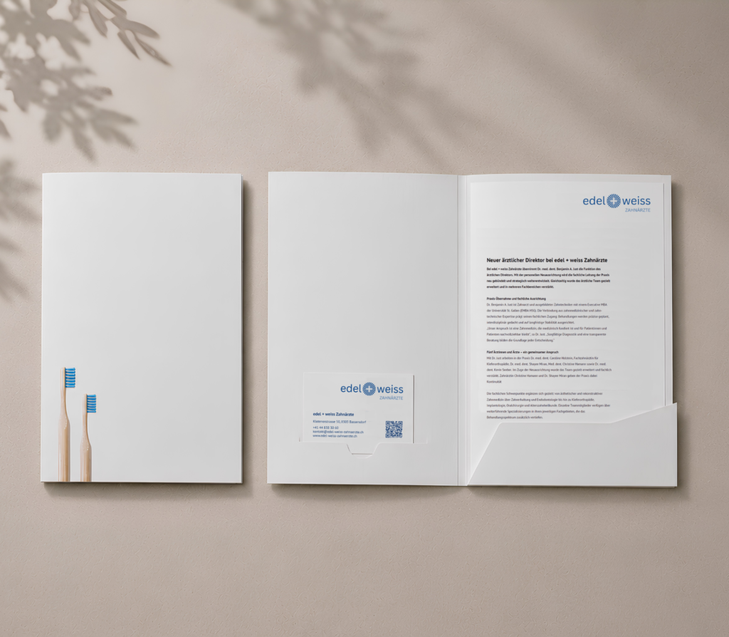 NOSUN Projekt, edel+weiss Zahnärzte Pressearbeit & PR-Unterlagen